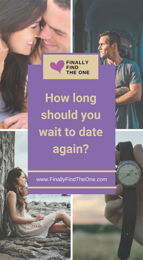 how long should you wait until dating again